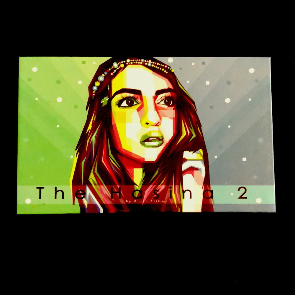 The Hasina 2 eyeshadow palette